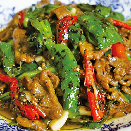 烧椒牛肉